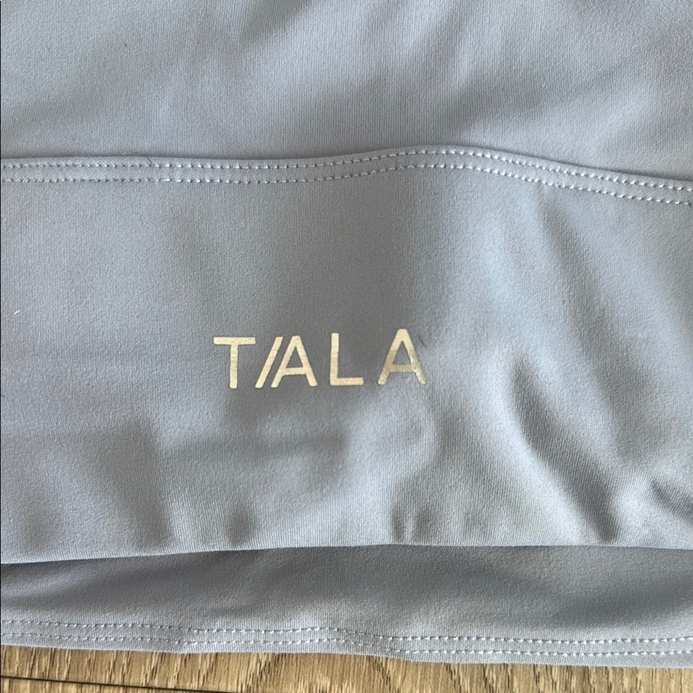 TALA Skinluxe Tank Sports Bra in blue Size Large - Picture 3 of 6